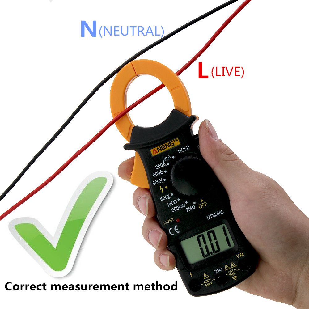 ANENG-DT3266L-ACDC-Handheld-Digital-Clamp-Meter-Voltage-Current-Resistance-Tester-Multimeter-1345842