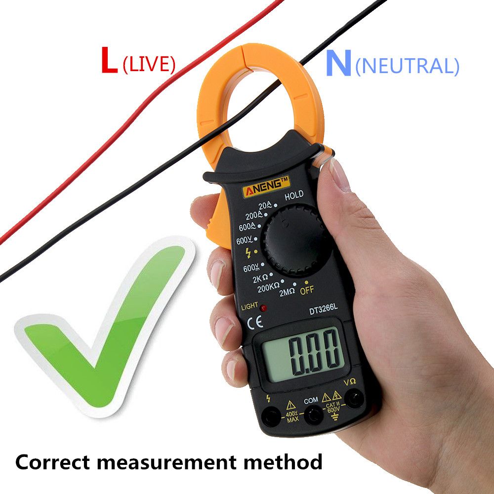 ANENG-DT3266L-ACDC-Handheld-Digital-Clamp-Meter-Voltage-Current-Resistance-Tester-Multimeter-1345842