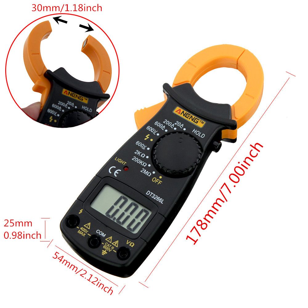 ANENG-DT3266L-ACDC-Handheld-Digital-Clamp-Meter-Voltage-Current-Resistance-Tester-Multimeter-1345842