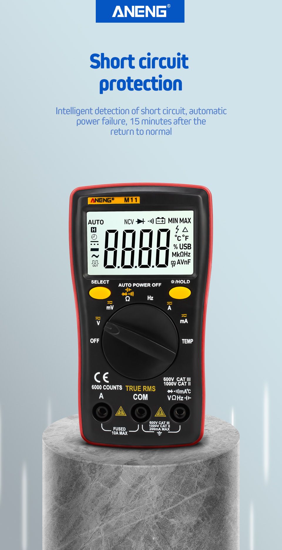 ANENG-M11-Auto-Digital-Multimeter-Backlight-6000-Counts-ACDC-Transform-Ohm-Ammeter-Resistance-Batter-1451303