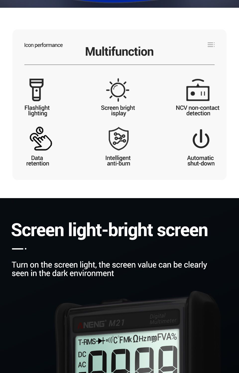 ANENG-M21-Digital-Multimeter-6000-Counts-Backlight-AC--DC-Ammeter-Voltmeter-Ohm-Portable-Meter-1622051