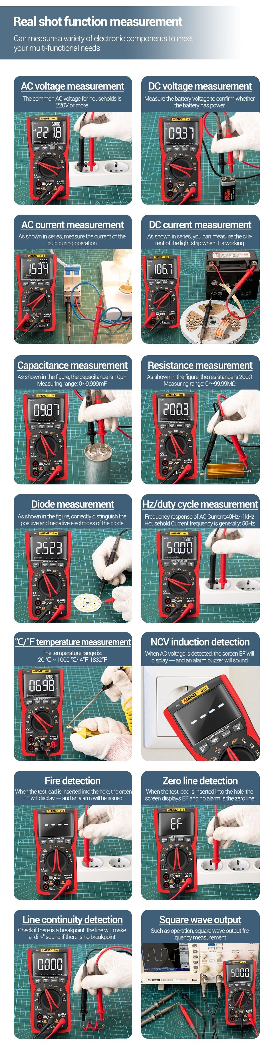ANENG-Q10-Digital-Multimeter-9999-Professional-Tester-Multimeter-True-RMS-Analog-DIY-Transistor-Capa-1750267