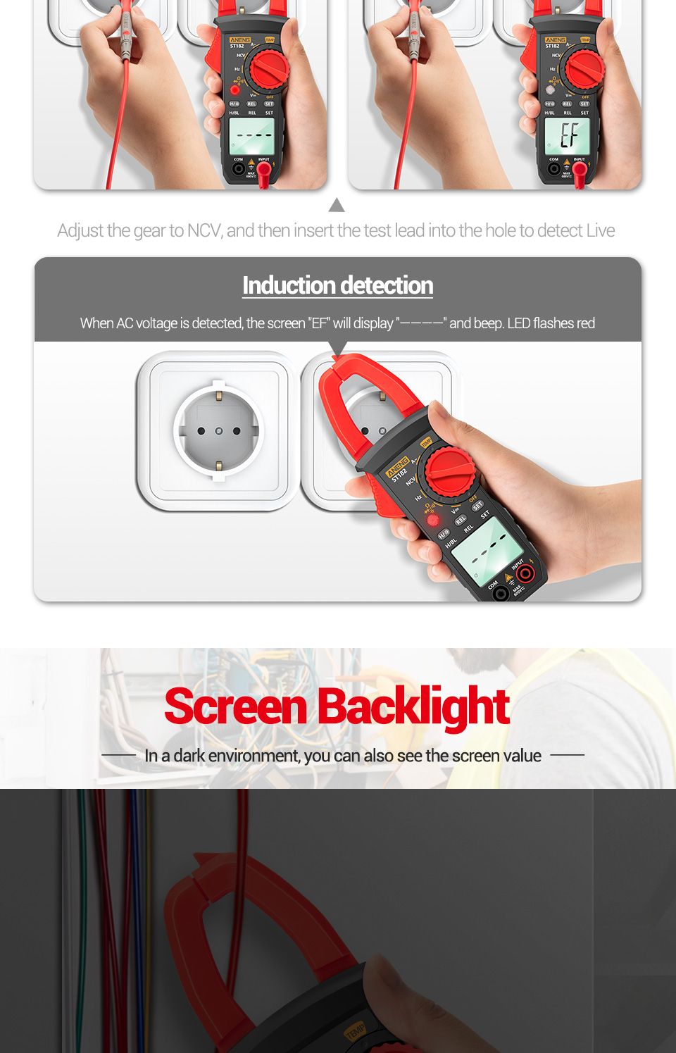 ANENG-ST182-Digital-Clamp-Meter-DCAC-Voltage-Tester-Clamp-Multimeter-Hz-Capacitance-NCV-Ohm-Test-1732866
