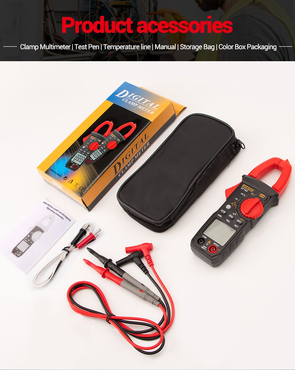 ANENG-ST182-Digital-Clamp-Meter-DCAC-Voltage-Tester-Clamp-Multimeter-Hz-Capacitance-NCV-Ohm-Test-1732866