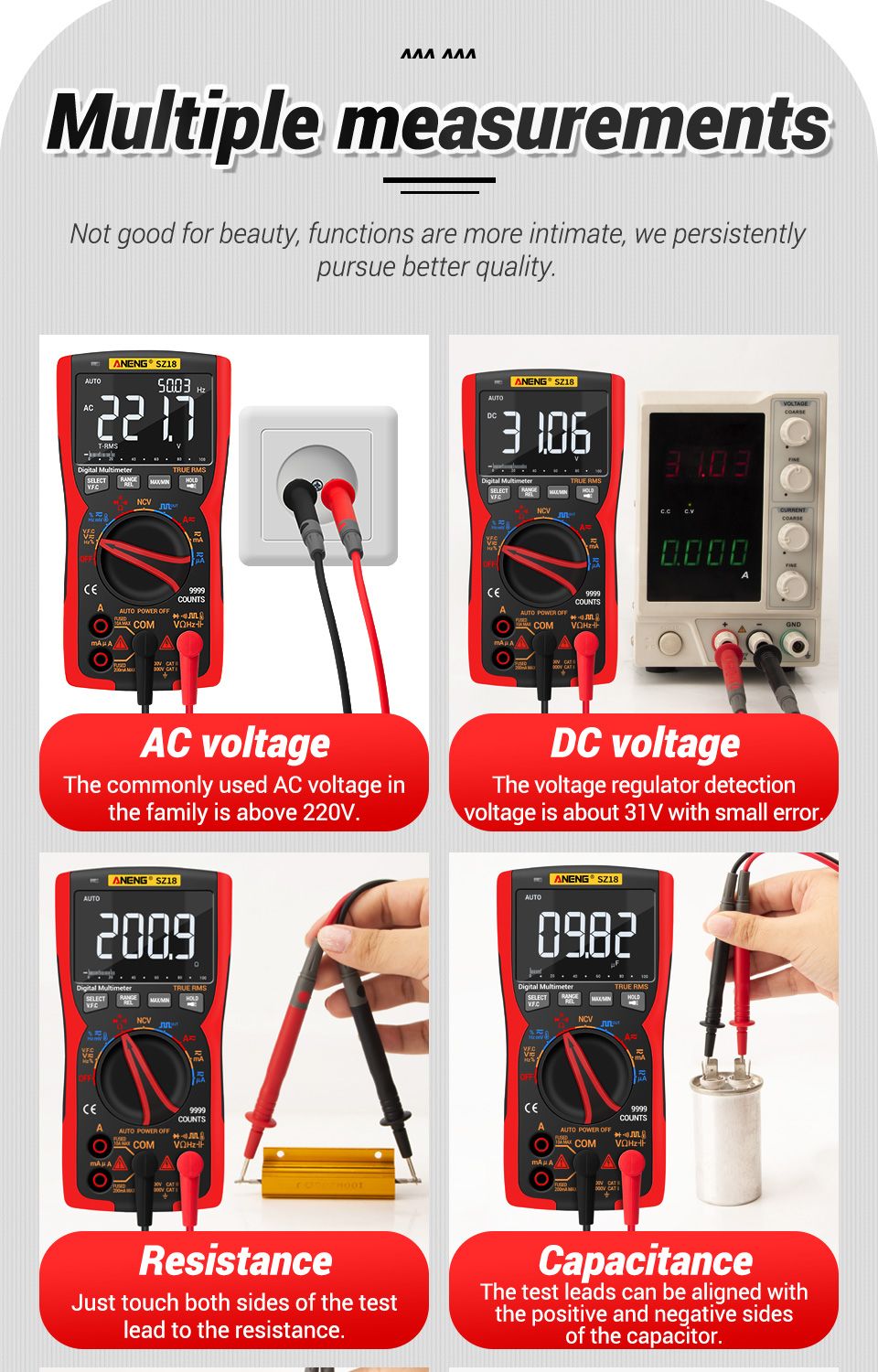 ANENG-SZ18-9999-Counts-Professional-True-RMS-Digital-Multimeter-Analog-Tester-Multimetro-DIY-Square--1741417