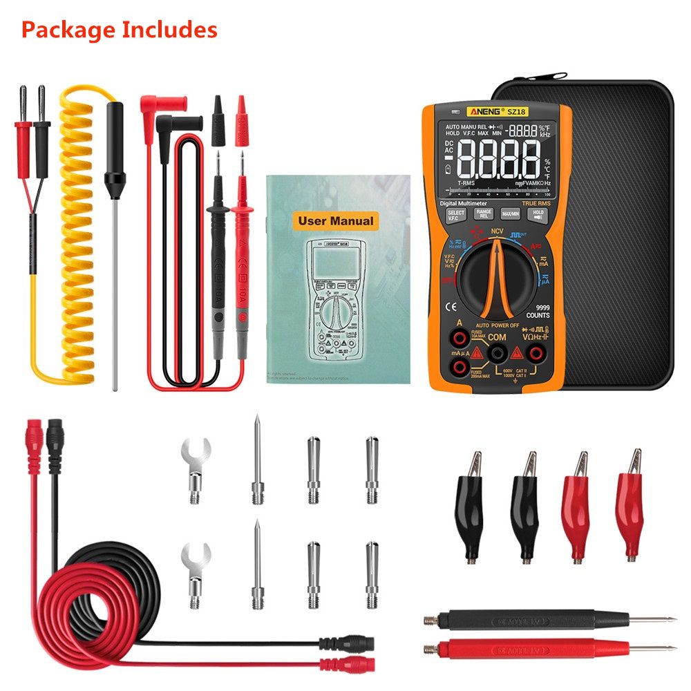 ANENG-SZ18-9999-Counts-Professional-True-RMS-Digital-Multimeter-Analog-Tester-Multimetro-DIY-Square--1741417