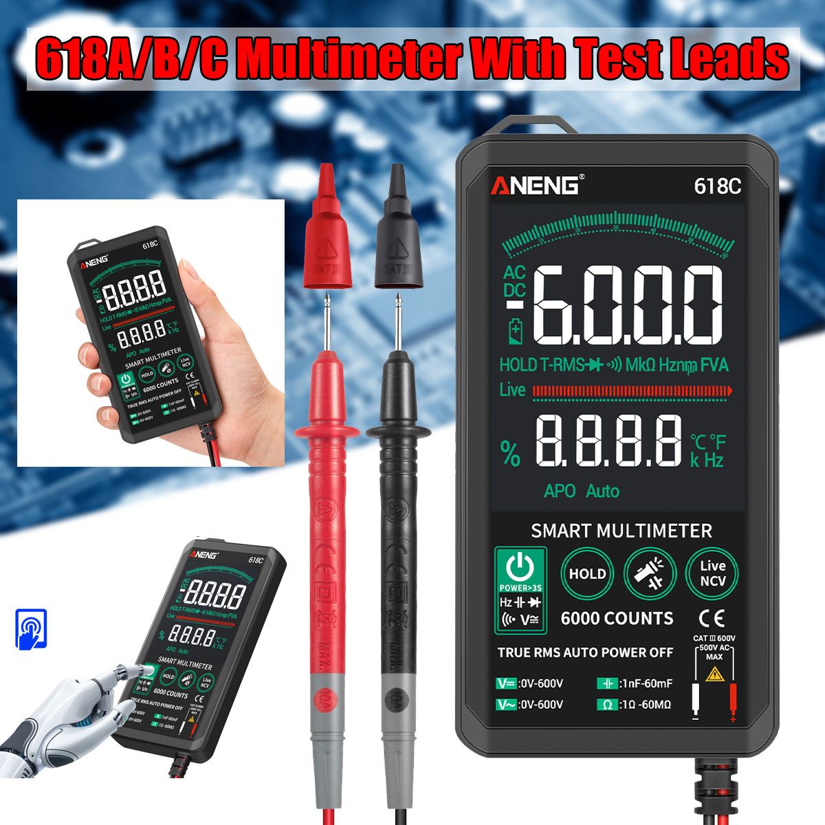 ANENG-Smart-Touch-Digital-Multimeter-LCD-Ohmmeter-Auto-Tester-Voltmeter-RMS-1715181