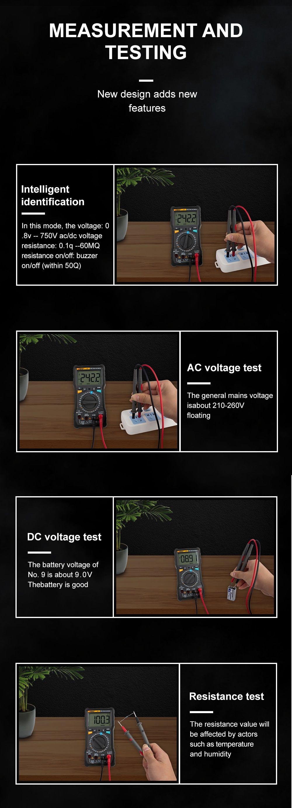 ANENG-V7-6000-Counts-TRUE-RMS-Digital-Multimeter-Square-Wave-Output-AutomaticManual-Range-1420431