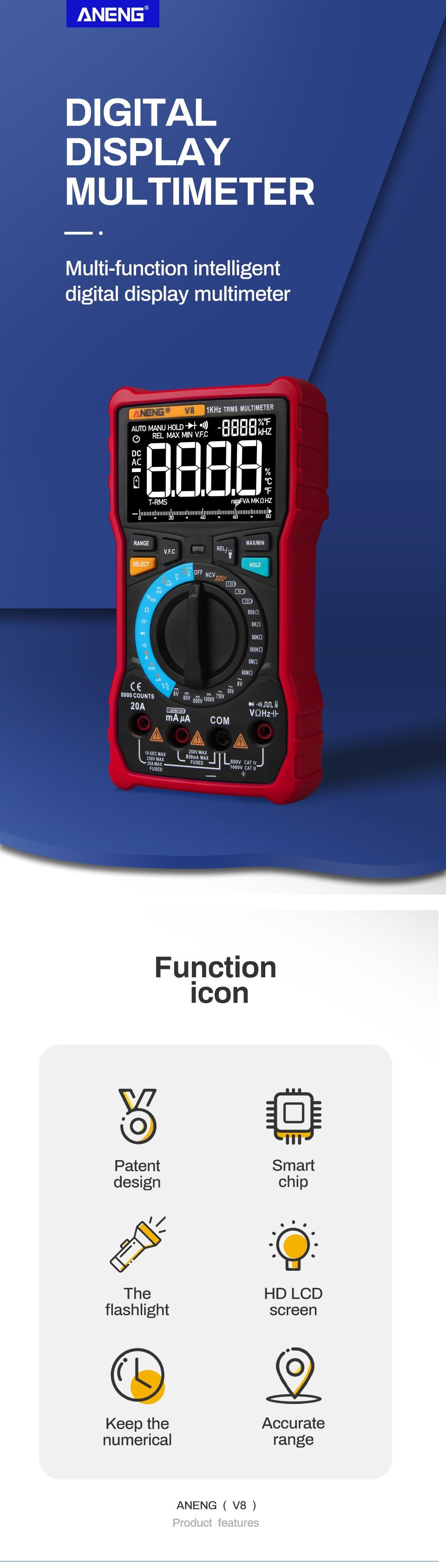 ANENG-V8-Dual-Mode-True-RMS-Digital-Multimeter-Auto-Range-8000-Counts-Display-VFC-Inverter-Measureme-1421103