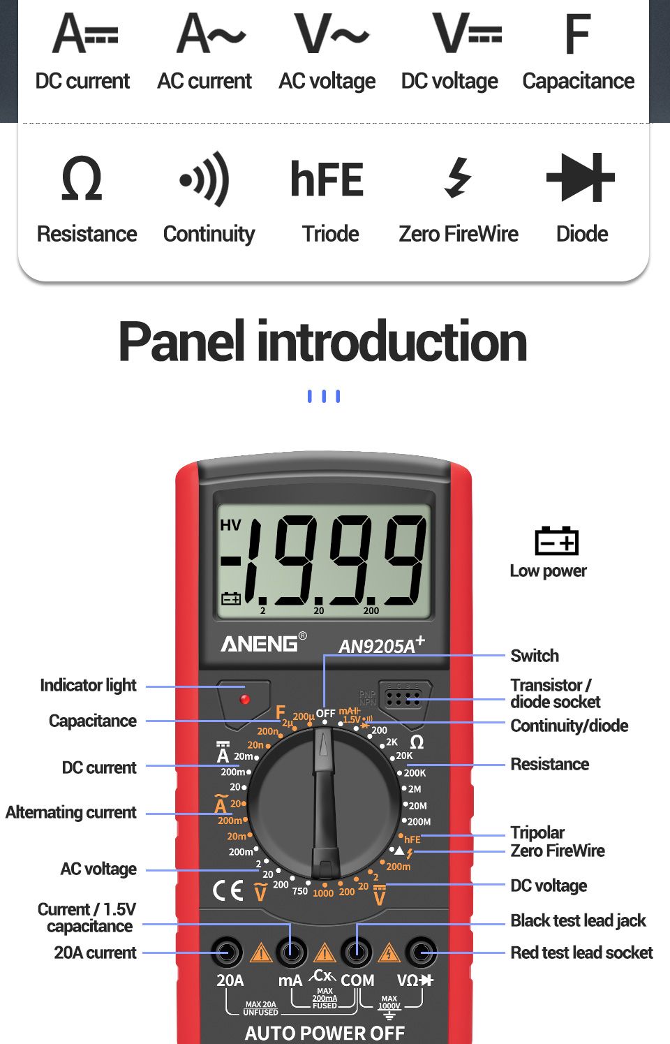 ANENGAN9205A-Intelligent-Auto-Measure-Digital-Multimeter-Resistance-Diode-Continuity-Tester-ACDC-Vol-1693099