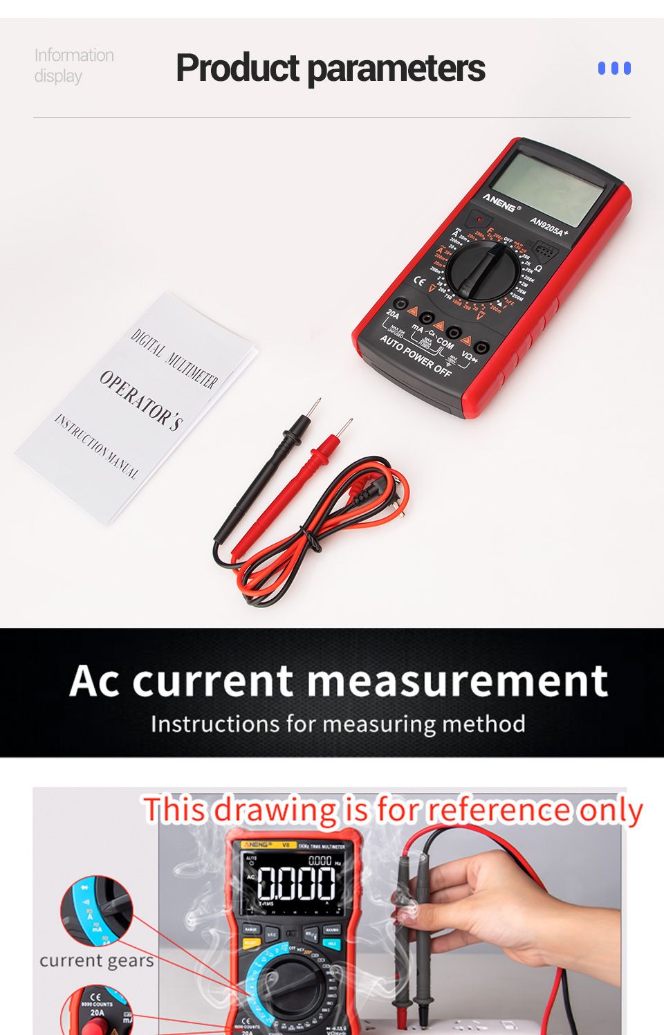 ANENGAN9205A-Intelligent-Auto-Measure-Digital-Multimeter-Resistance-Diode-Continuity-Tester-ACDC-Vol-1693099