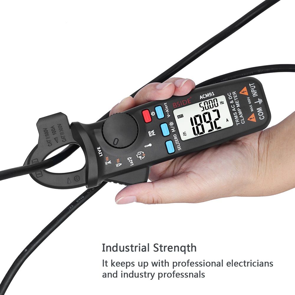 BSIDE-ACM91-Digital-ACDC-Current-Clamp-Meter-Auto-Range-Car-Repair-TRMS-Multimeter-Live-Check-NCV-Fr-1242458