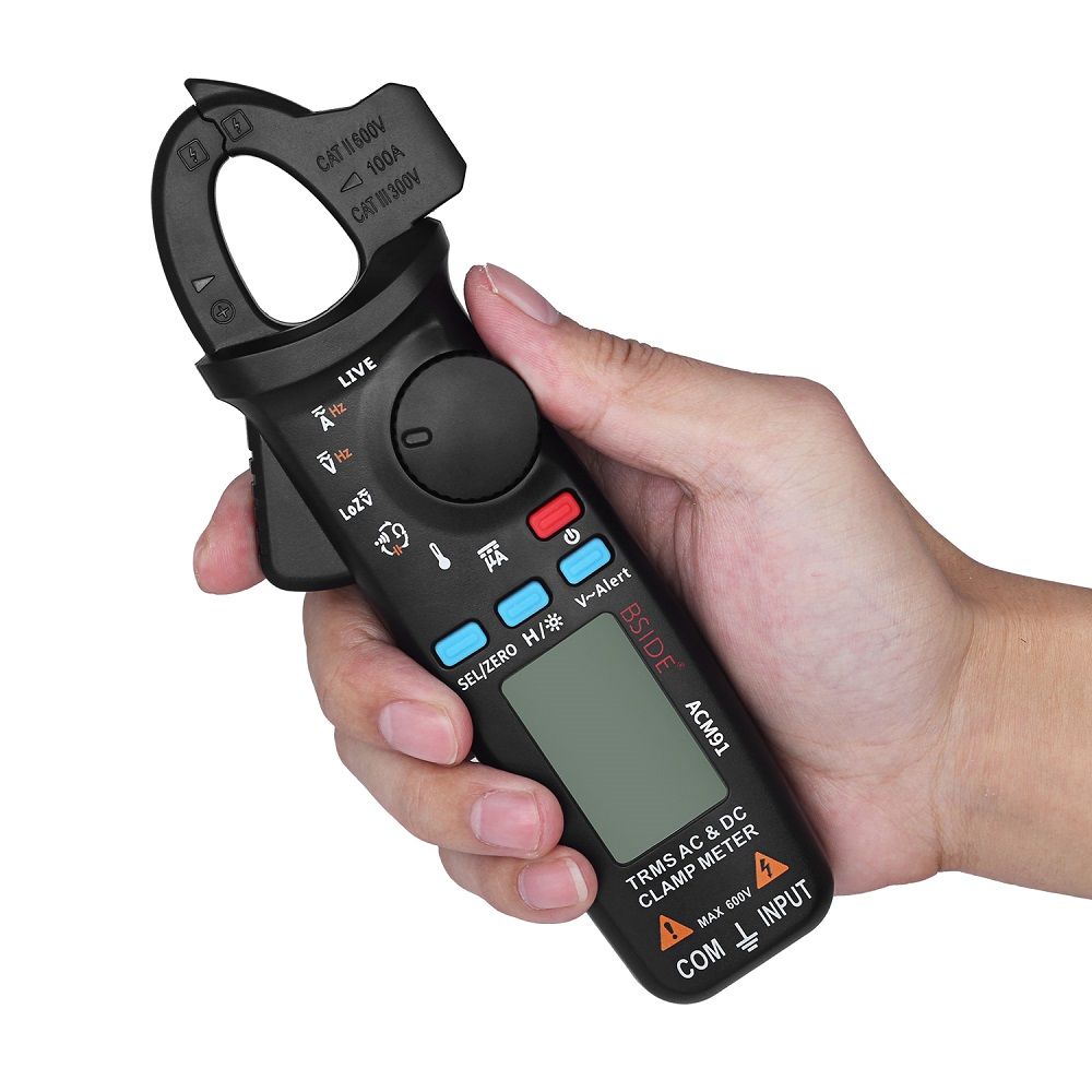 BSIDE-ACM91-Digital-ACDC-Current-Clamp-Meter-Auto-Range-Car-Repair-TRMS-Multimeter-Live-Check-NCV-Fr-1242458