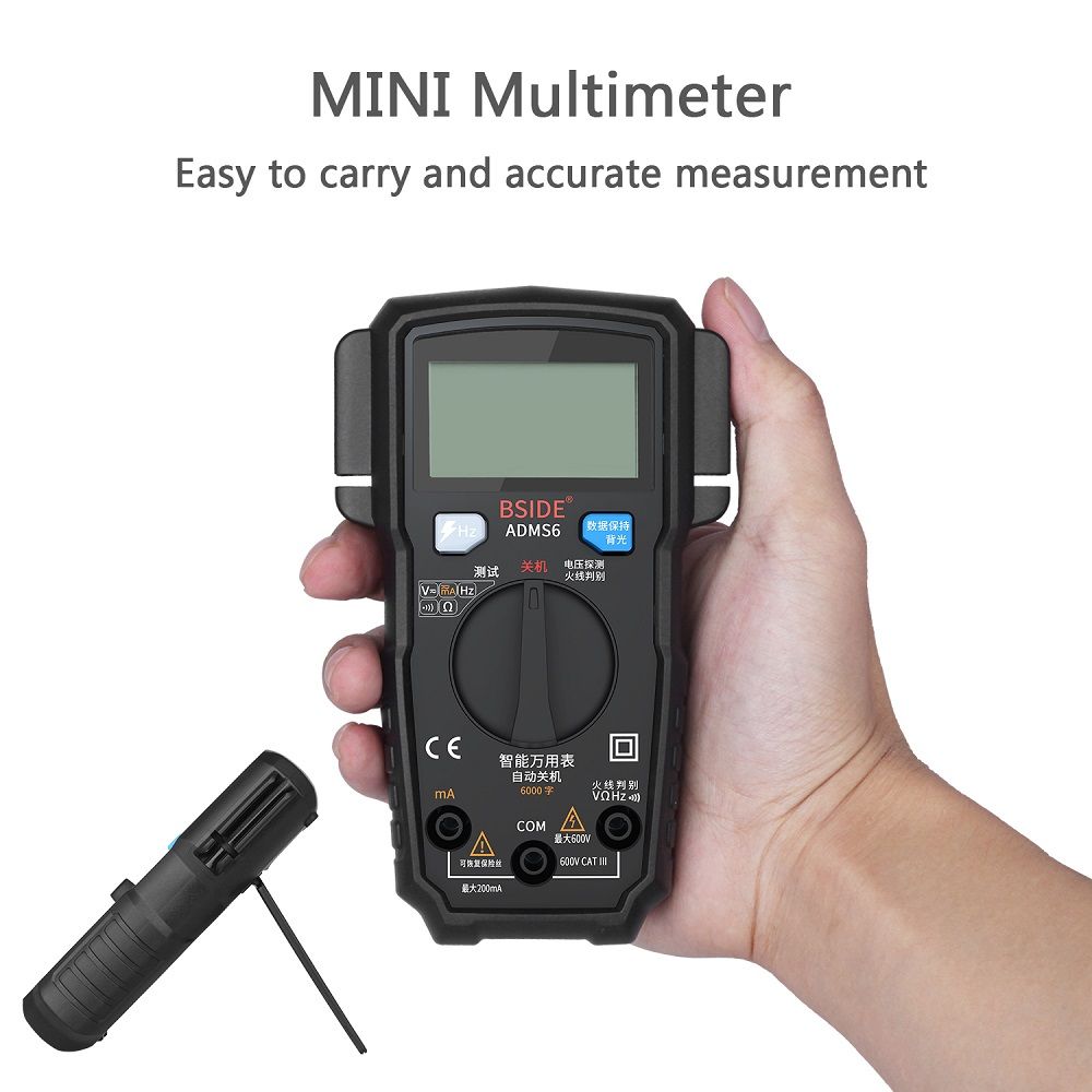 BSIDE-ADMS6-Digital-6000-Counts-True-RMS-Multimeter-Tester-Autoranging-Multimeter-With-V-alert-Test--1408230