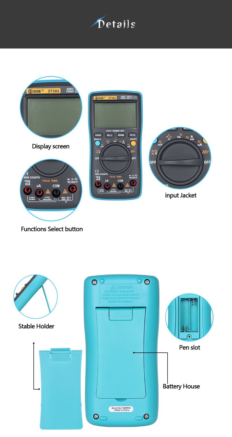 BSIDE-ZT302-Digital-Multimeter-True-RMS-9999-Counts-LED-Backlight-AC-DC-Voltage-Current-Resistance-C-1245349