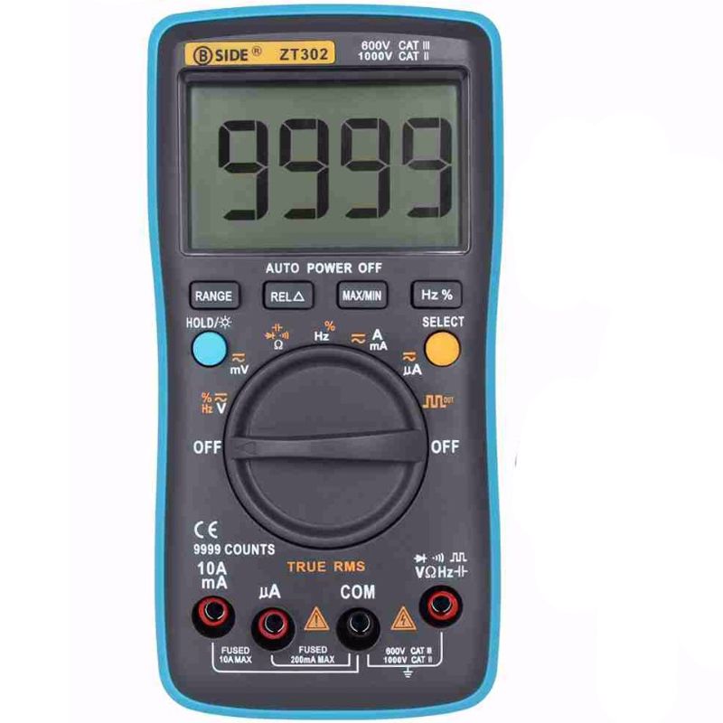 BSIDE-ZT302-Digital-Multimeter-True-RMS-9999-Counts-LED-Backlight-AC-DC-Voltage-Current-Resistance-C-1245349