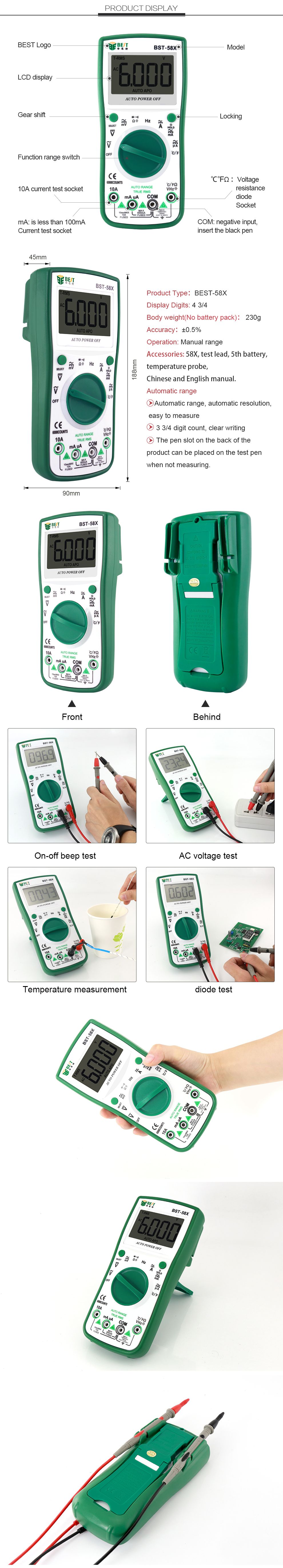 BST-58X-6000-Counts-Ture-RMS-Digital-Multimeter-NCV-Frequency-Auto-Power-off-AC-DC-Voltage-Ammeter-C-1389530