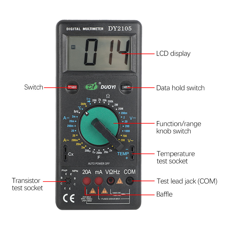DUOYI-DY2105-Multifunction-Digital-Multimeter-Professional-Multimetro-Transistor-Capacitor-Temperatu-1640231