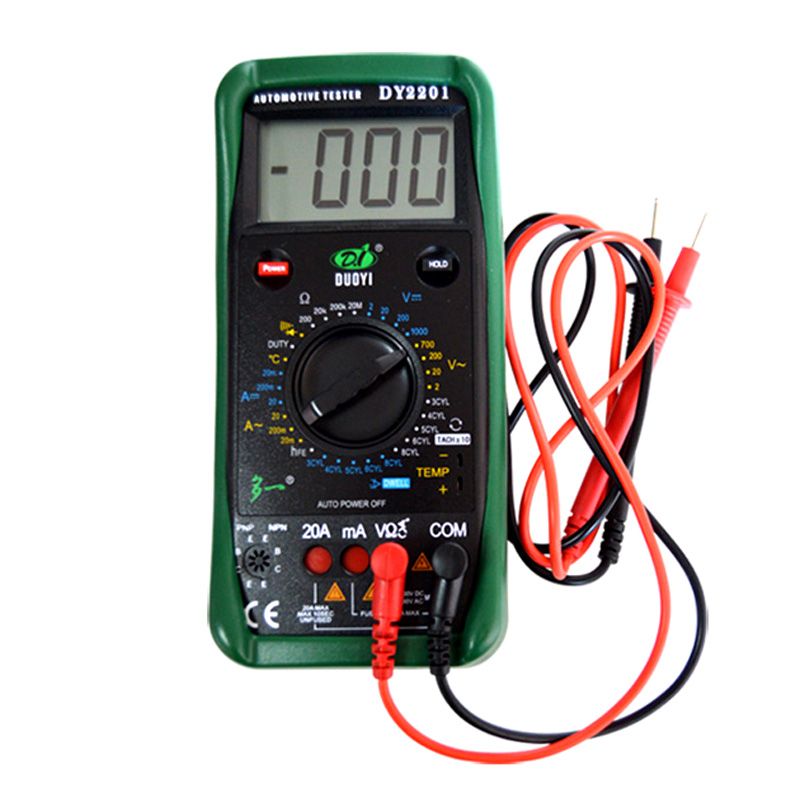 DUOYI-DY2201-Digital-Automotive-Tester-Multimeter-500-10000-RPM-Dwell-Angle-Temperature-Meter-Multim-1640233