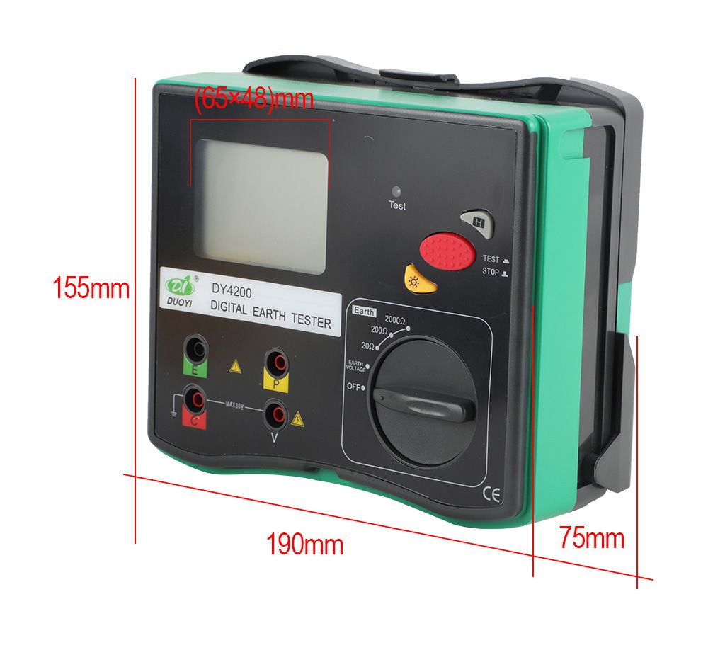 DUOYI-DY4200-Digital-Earth-Ground-Resistance-Tester-Measurement-Megohmmeter-0-2000-Ohm-with-LCD-Back-1640235