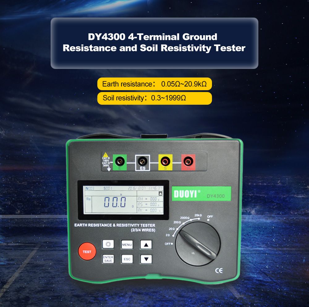 DUOYI-DY4300-Digital-Earth-Resistance-Tester-4-Terminal-Ground-and-Soil-Resistivity-Tester-1640226