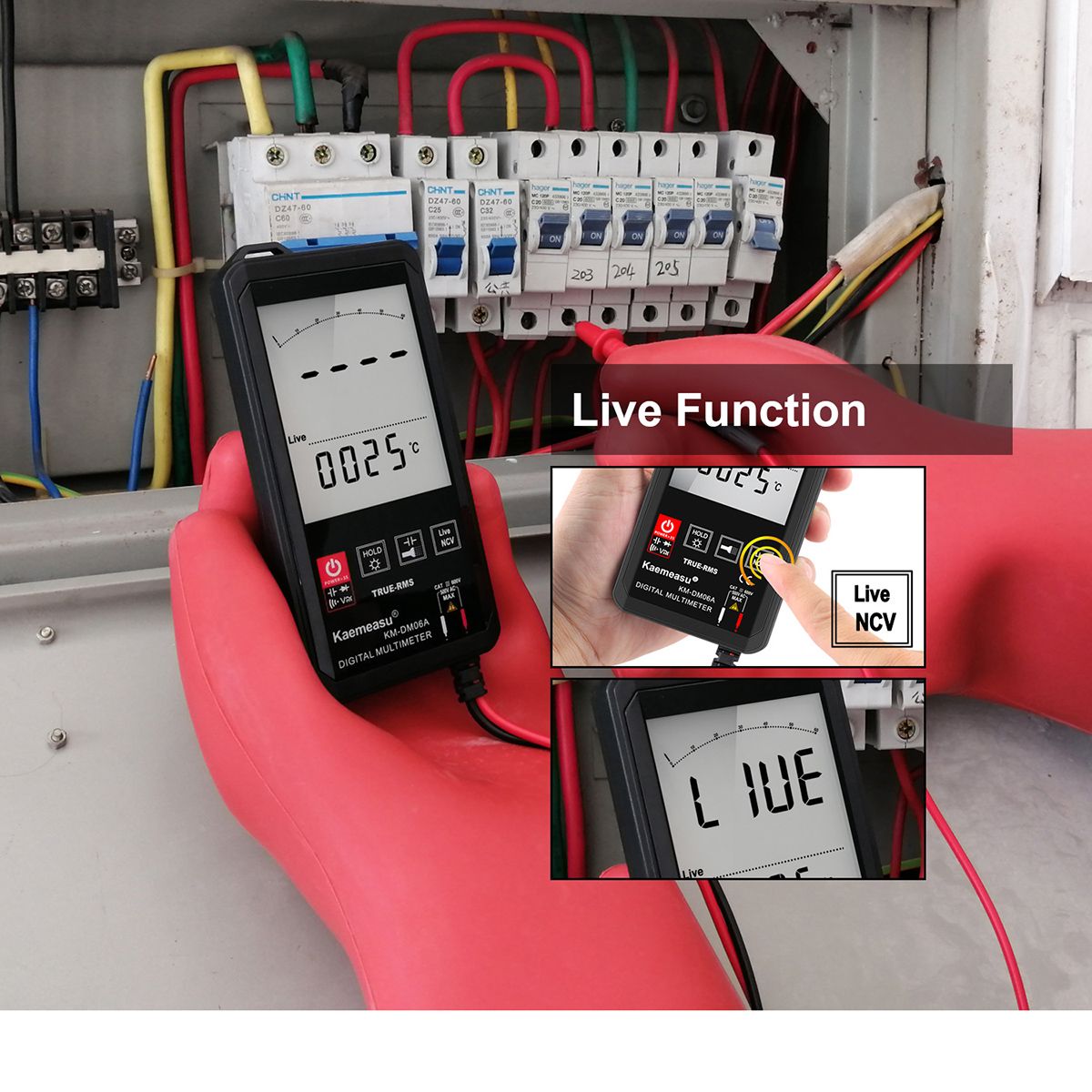 Digital-Multimeter-DCAC-Tester-True-RMS-6000-Auto-Range-Capacitance-Resistance-1718141