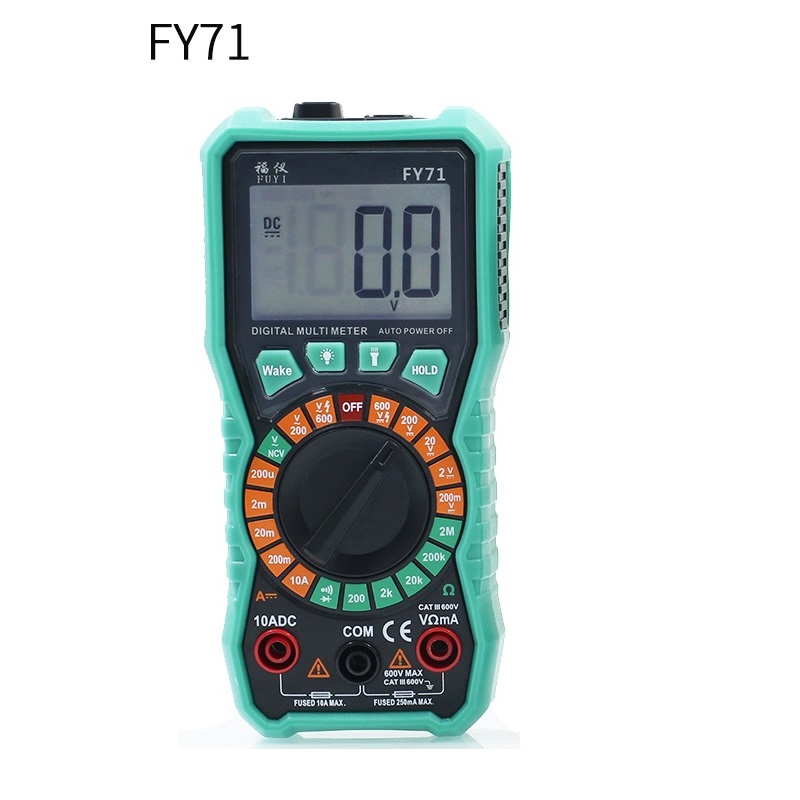 FUYI-FY71-Pocket-Auto-Range-Digital-Multimeter-AC-DC-Current-Voltage-Meter-Measurement-Resistor-True-1640223