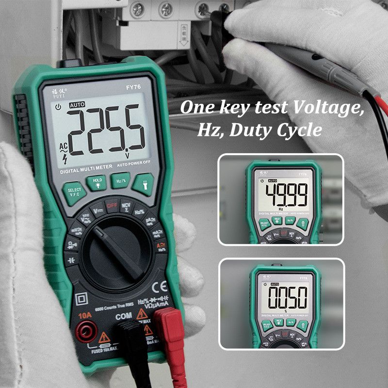 FUYI-FY71-Pocket-Auto-Range-Digital-Multimeter-AC-DC-Current-Voltage-Meter-Measurement-Resistor-True-1640223