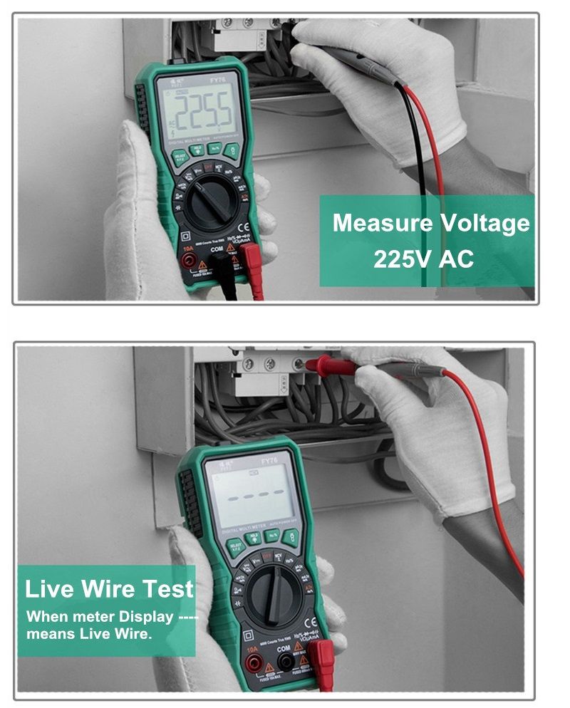 FUYI-FY71-Pocket-Auto-Range-Digital-Multimeter-AC-DC-Current-Voltage-Meter-Measurement-Resistor-True-1640223