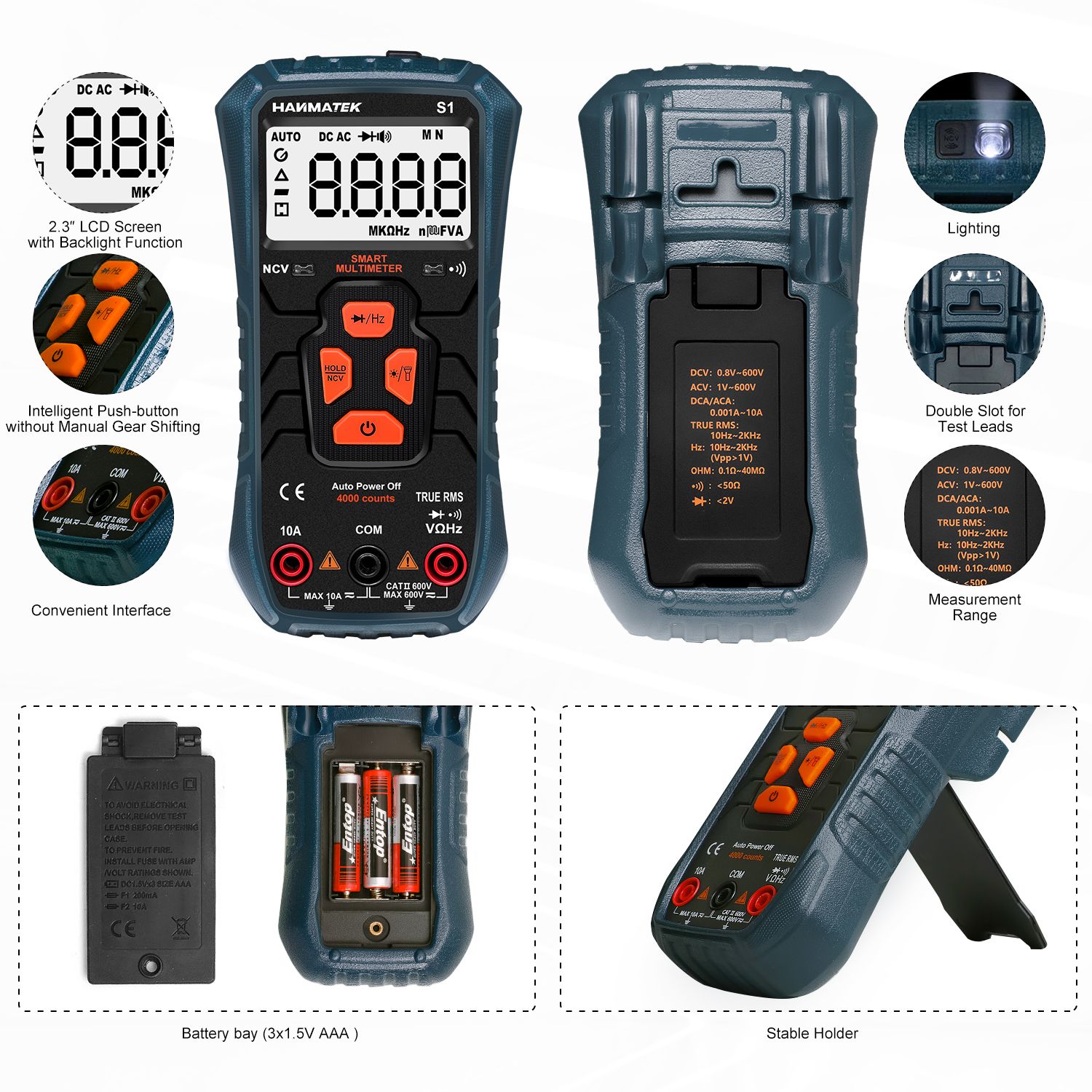 HANMATEK-S1-NCV-Non-Contact-Backlit-Digital-Multimeter-with-Illumination-1674822