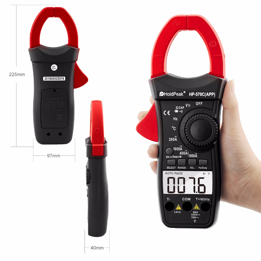 HoldPeak-Digital-Clamp-Multimeter-HP-570C-APP-1000A-ACDC-Current-Voltage-Temperature-Meter-Link-to-P-1331260