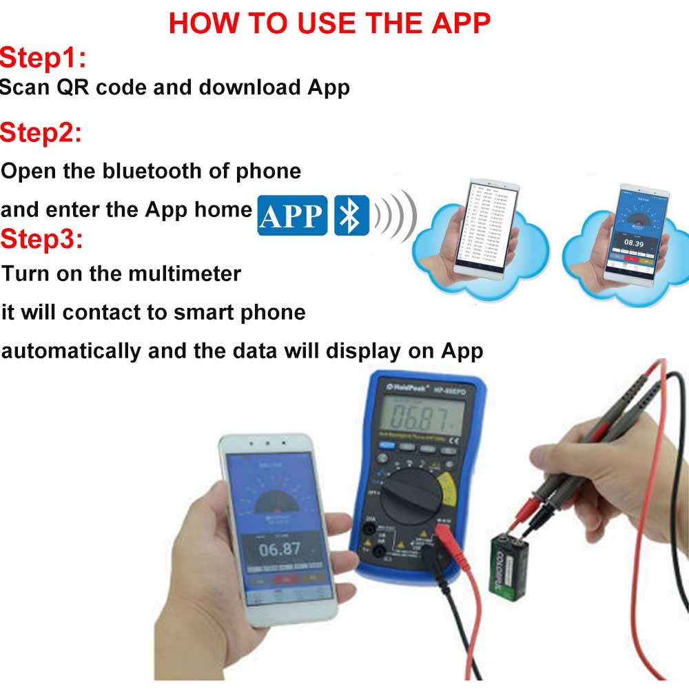 HoldPeak-HP-90EPD-Mobile-APP-4000-Counts-True-RMS-Multimeter-Auto-Range-AC-DC-Voltage-Current-Resist-1334076