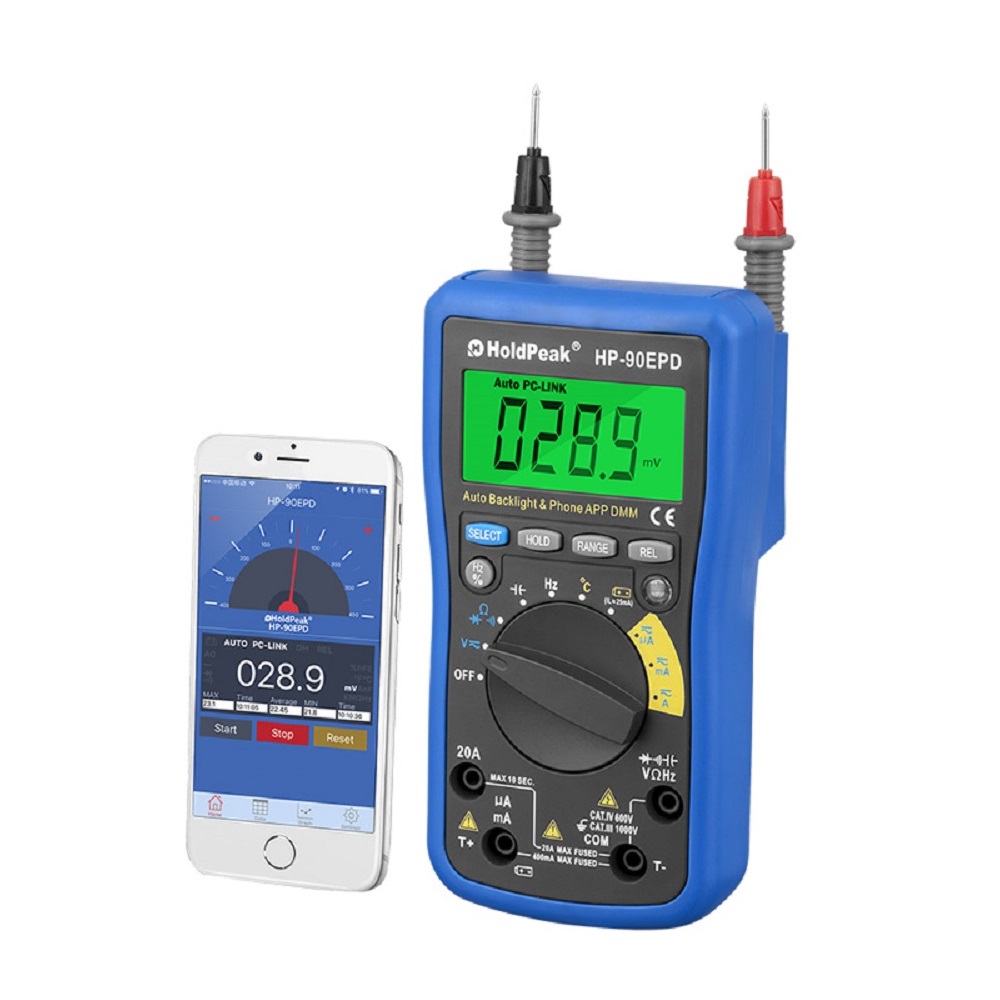 HoldPeak-HP-90EPD-Mobile-APP-4000-Counts-True-RMS-Multimeter-Auto-Range-AC-DC-Voltage-Current-Resist-1334076