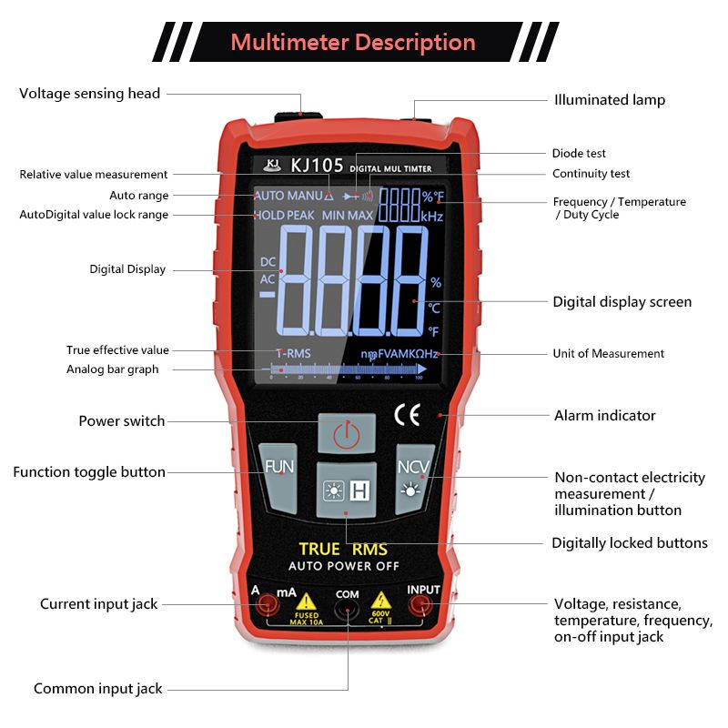 KJ105-Digital-Multimeter-6000-Counts-AC-DC-Voltage-LCD-Display-Professional-Measuring-Meter-Tester-W-1693071