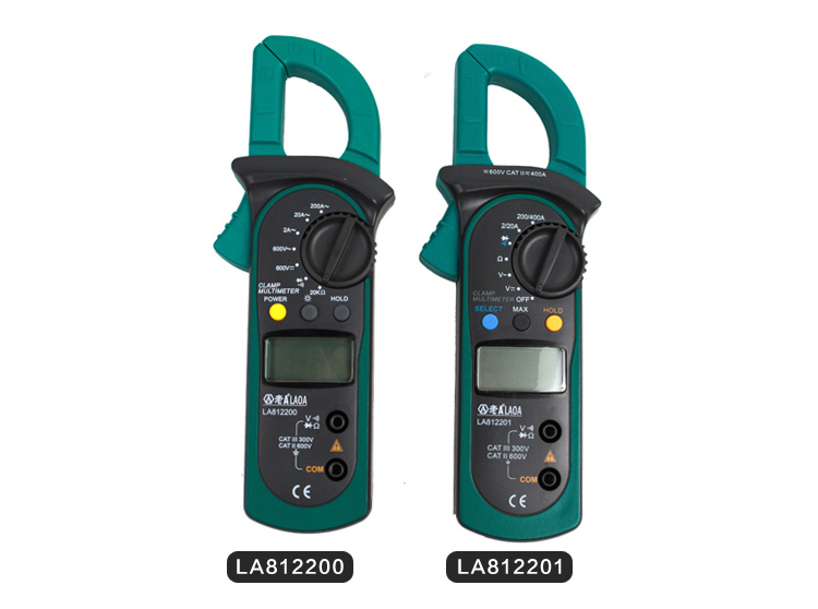 LAOA-LA812201-Electrical-Tester-Digital-Clamp-Multimeter-ACDC-Ammeter-Voltmeter-Potable-Multimeter-1721181