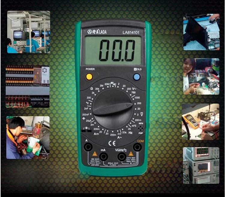 LAOA-LA814101-Digital-Multimeter-Multimetro-Instrument-Probe-Amp-Meter-Ammeter-ACDC-voltageTest-Curr-1721101