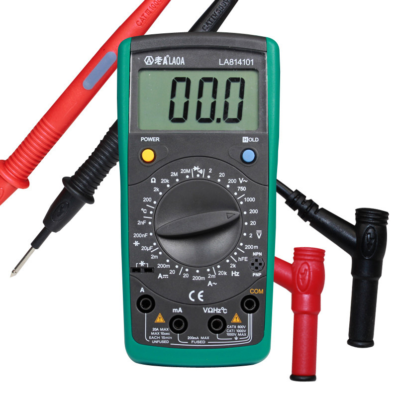 LAOA-LA814101-Digital-Multimeter-Multimetro-Instrument-Probe-Amp-Meter-Ammeter-ACDC-voltageTest-Curr-1721101