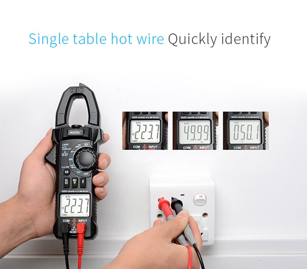 MESTEK-CM80-Clamp-Multimeter-Diagnostic-tool-6000-Counts-Digital-DC-1315263