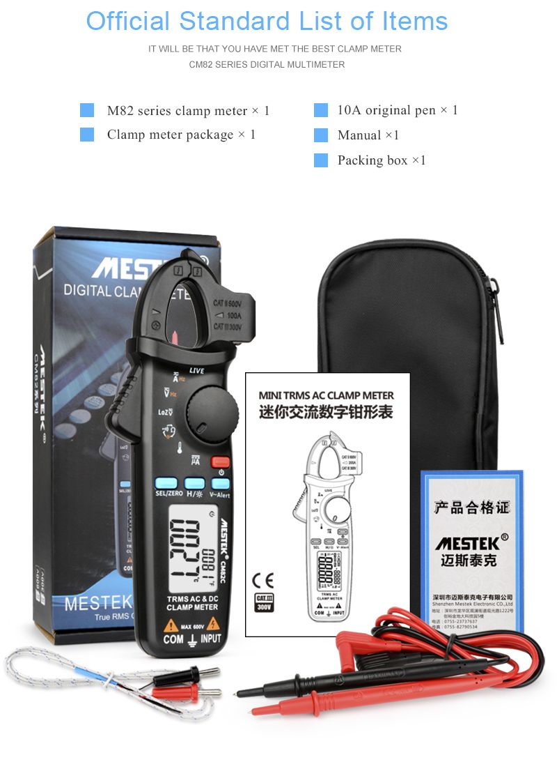 MESTEK-CM82A-RMS-Digital-Clamp-Meter-AC-DC-Voltage-NCV-Ohm-Tester-Ammeter-Multimeter-Electrician-Too-1708996