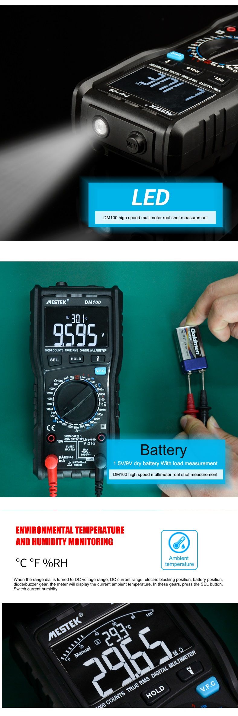 MESTEK-DM100-10000-Counts-Digital-Multimeter-High-Speed-Smart-Double-Core-T-rms-NCV-Temperature-mult-1533032