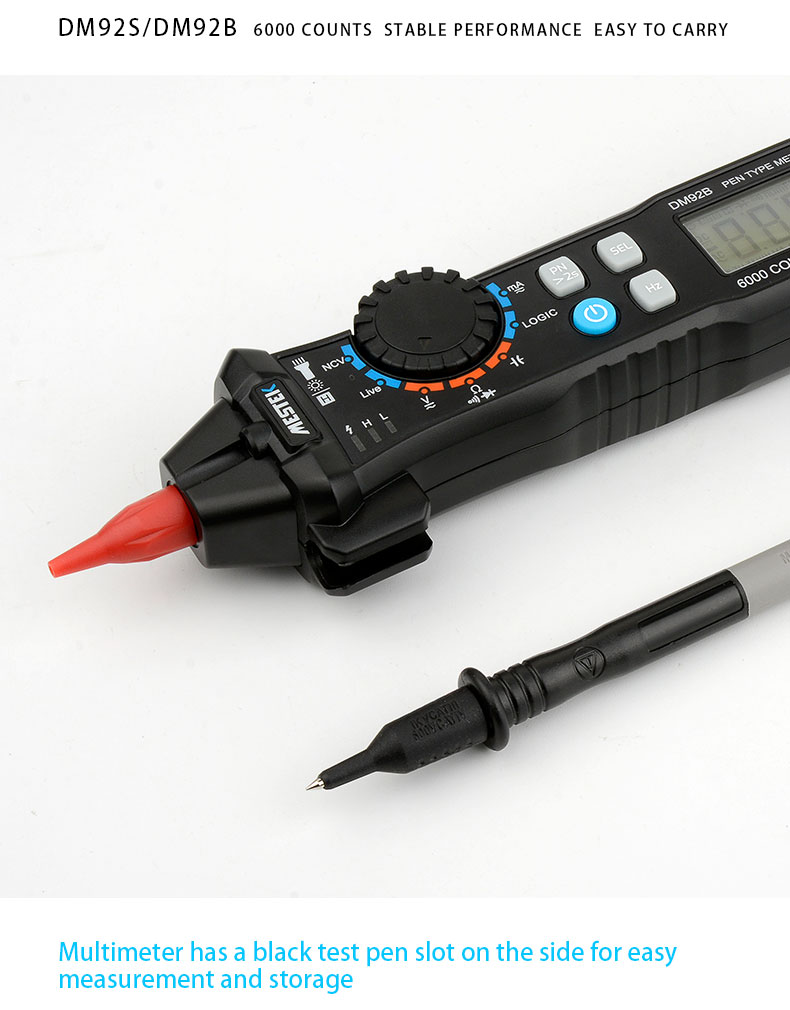 MESTEK-DM92B-Digital-Multimeter-6000-Counts-Pocket-Pen-Style-Auto-Range-Multimeter-NCV-Detection-DCA-1709050