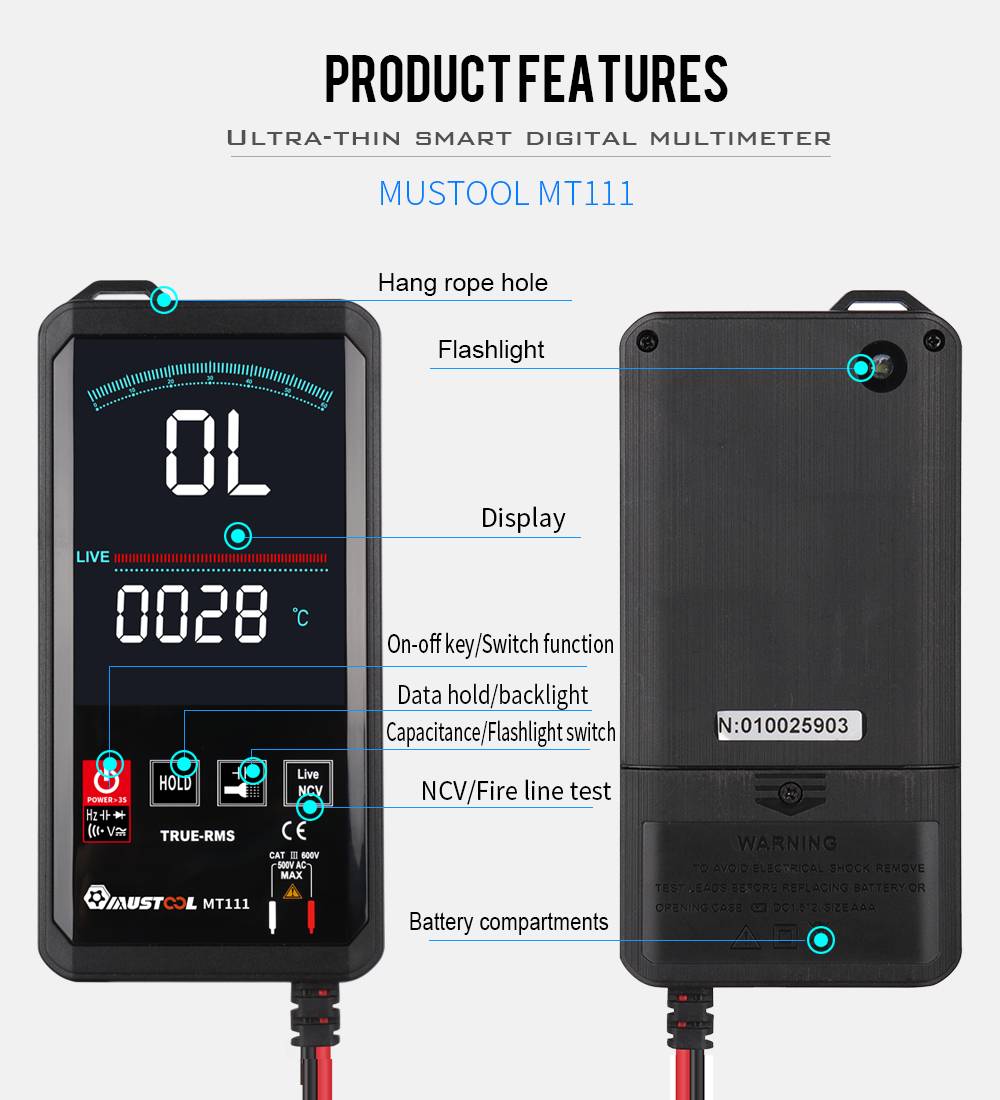 Mustool-MT111-Touch-Screen-Digital-Multimeter-6000-Counts-Intelligent-Scanning-Digital-Multimeter-AC-1679660