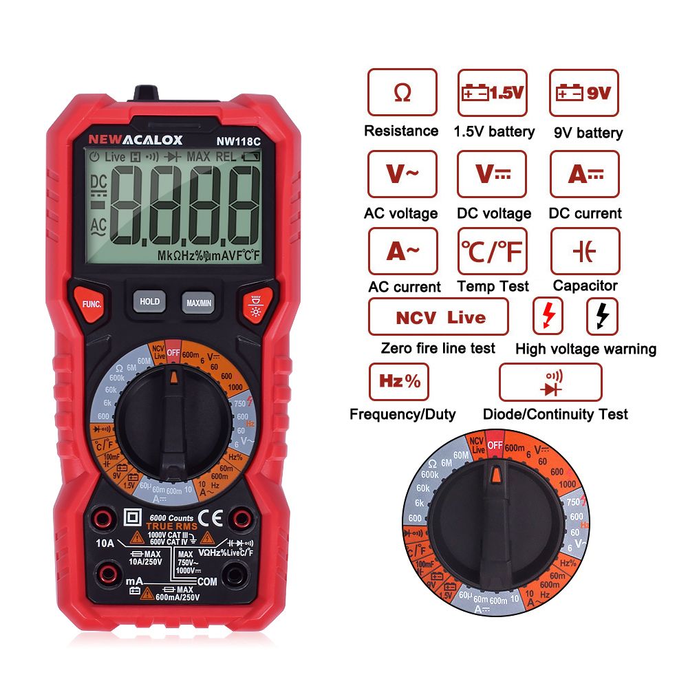 NEWACALOX-NCV-Digital-Multimeter-6000-Counts-Auto-Ranging-ACDC-Voltage-Flash-Light-Back-light-Large--1713733
