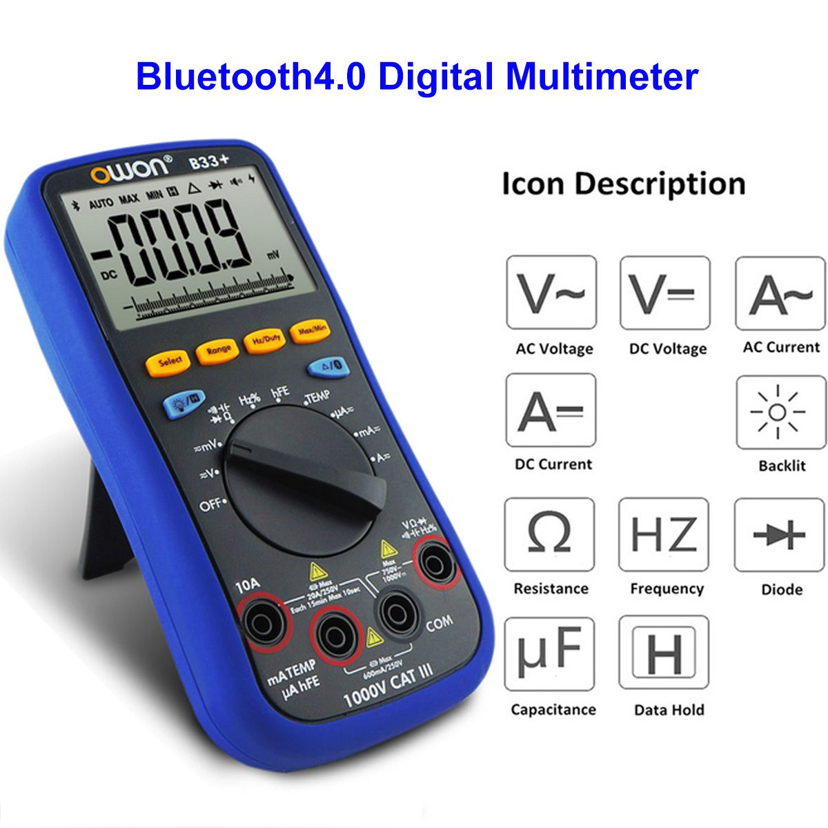 OWON-B33-Digital-bluetooth-Multimeter-AC-DC-Voltage-Current-Resistance-Capacitance-Temperature-Teste-1198236