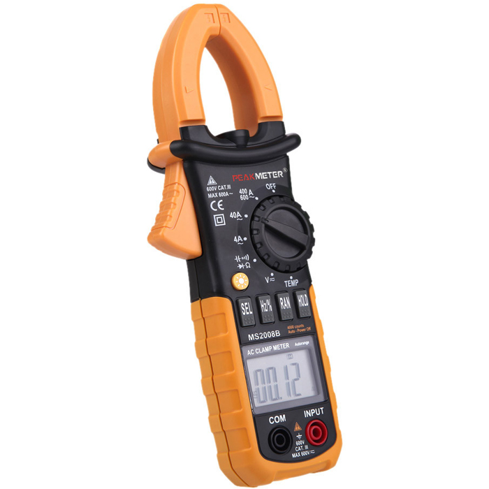 PEAKMETER-MS2008B-Digital-4000-Counts-Auto-Range-Data-Hold-AC-Clamp-Meter-Multimeter-with-Backlight--1065402