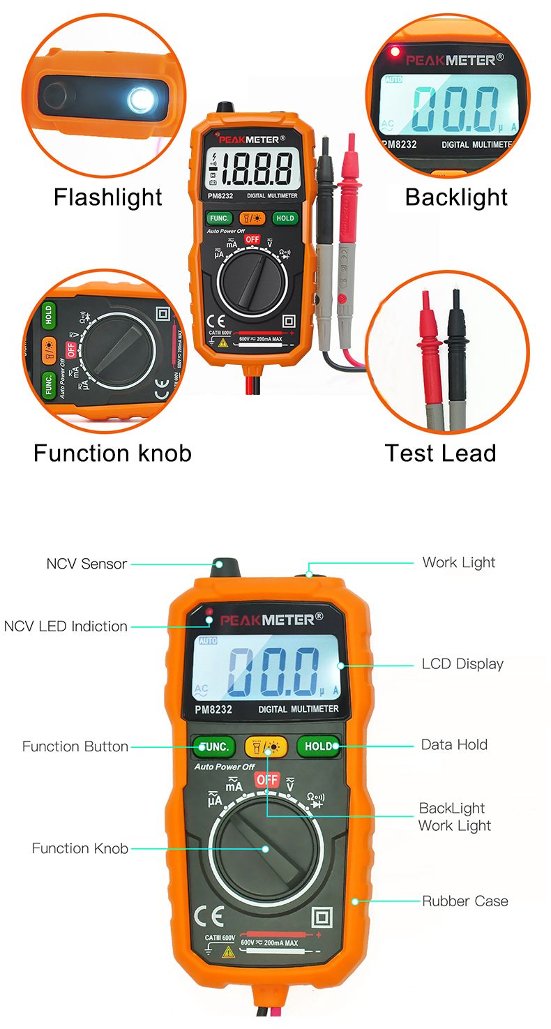 PEAKMETER-PM8232-Portable-Auto-Range-Digital-Multimeter-DMM-Auto-Power-Off-Tester-Spot-Lightt-990751