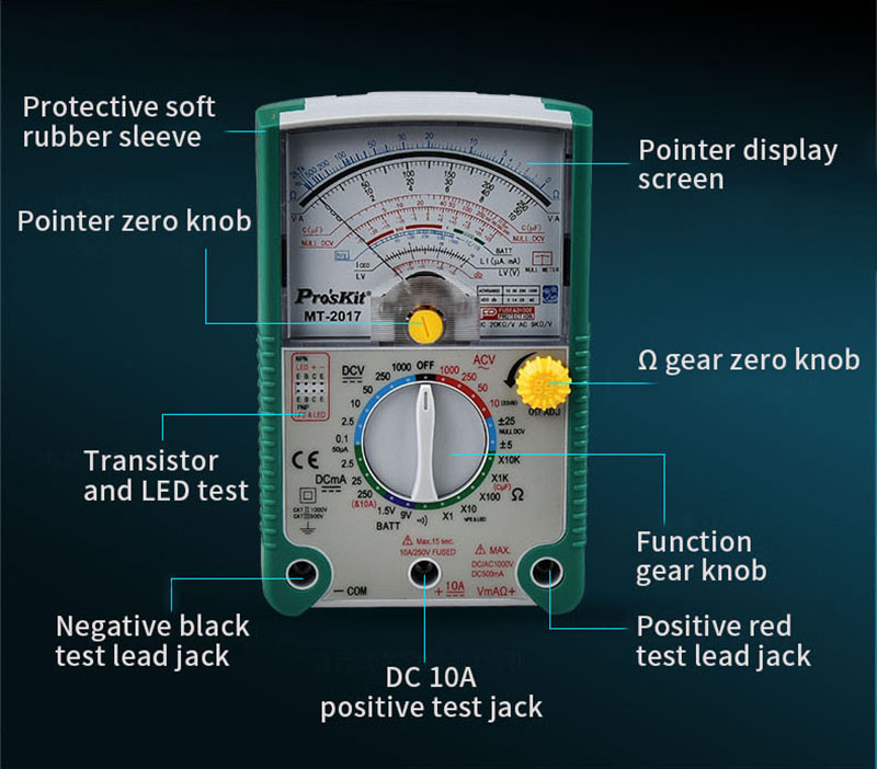 Proskit-MT-2017-ACDC-LCD-Protective-Function-Analog-Multimeter-927022