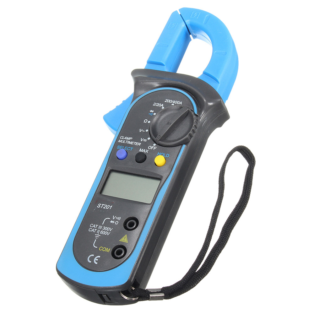 ST-201-Digital-Clamp-Multimeter-OHM-Amp-Meter-ACDC-Voltage-AC-Current-Resistance-Tester-1400731