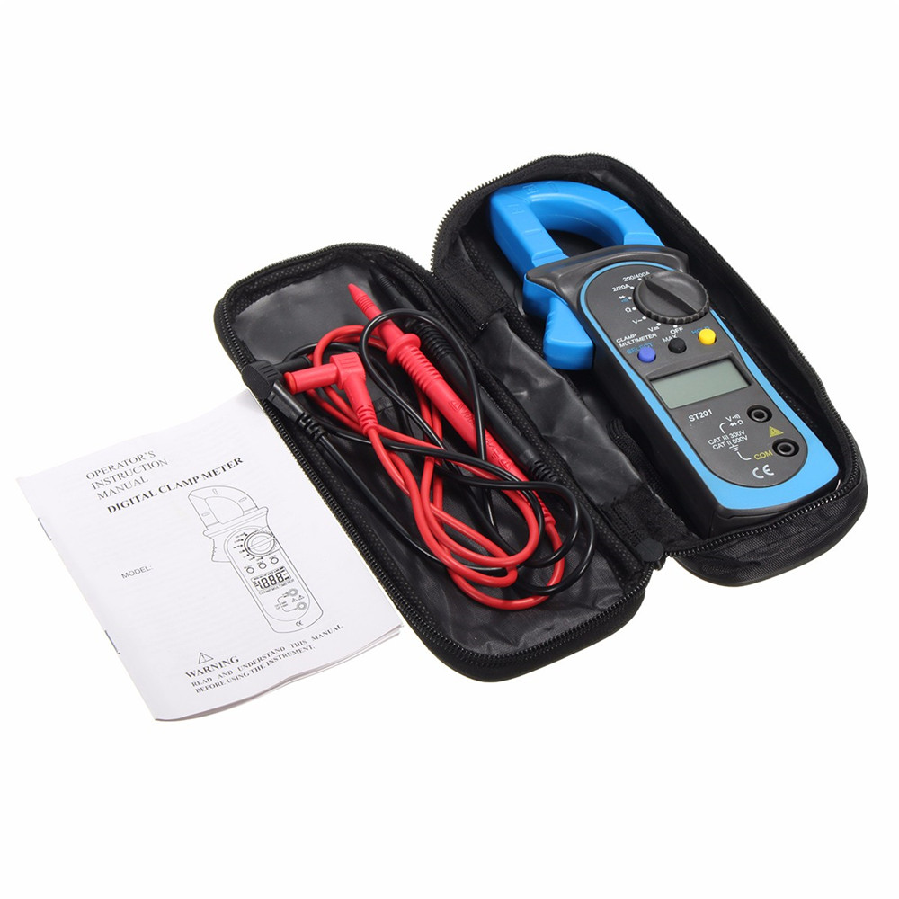 ST-201-Digital-Clamp-Multimeter-OHM-Amp-Meter-ACDC-Voltage-AC-Current-Resistance-Tester-1400731