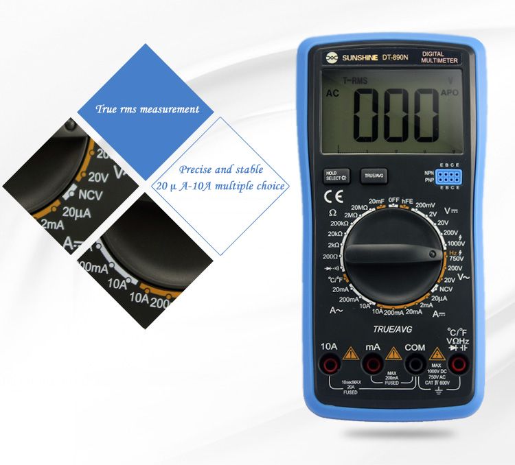 SUNSHINE-DT-890N-Digital-Multimeter-High-Precision-Automatic-Range-Multimeter-Precision-and-Stable-T-1646820